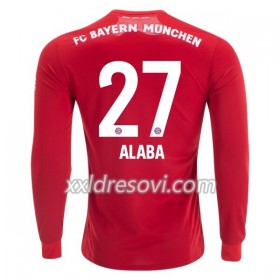 FC Bayern München David Alaba 27 Domaći Nogometni Dres 2019-2020 Dugim Rukavima